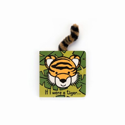 Jellycat If I Were A Tiger Board Books USA | 31954ZKSB